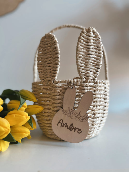 Lapin de Pâques en bois