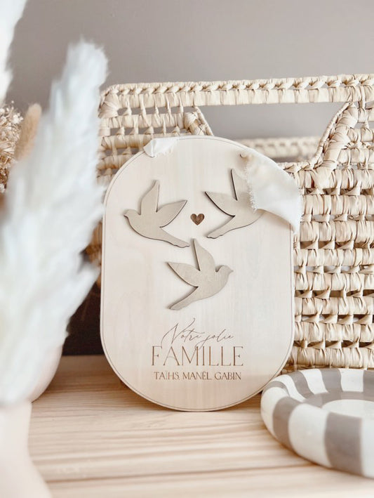 Panneau "Envol en famille" - Grand format