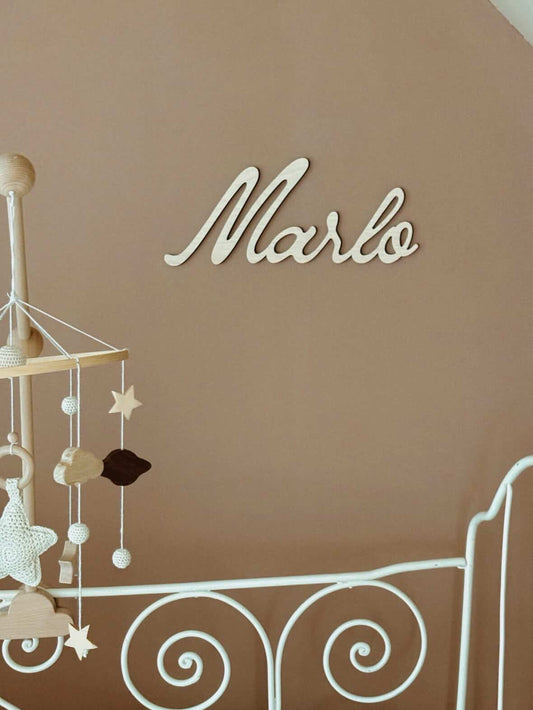 Prénom en bois à personnaliser - Décoration murale