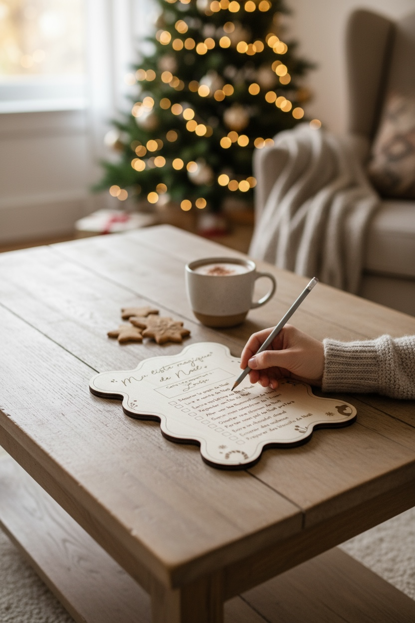 Ma liste magique du Père Noël personnalisé