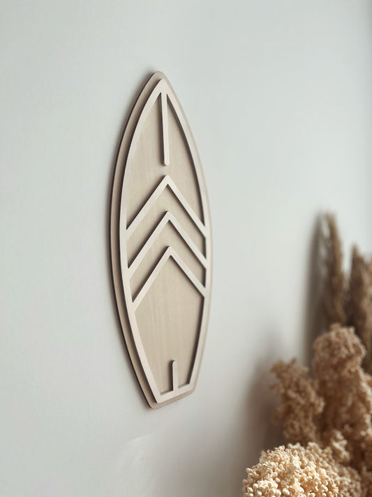 Surf en bois - Décoration murale