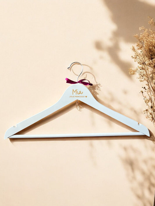 Cintre personnalisé - Jolie princesse