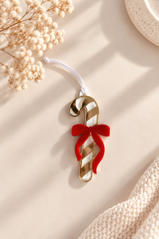 Sucre d’orge – Suspension pour sapin de Noël