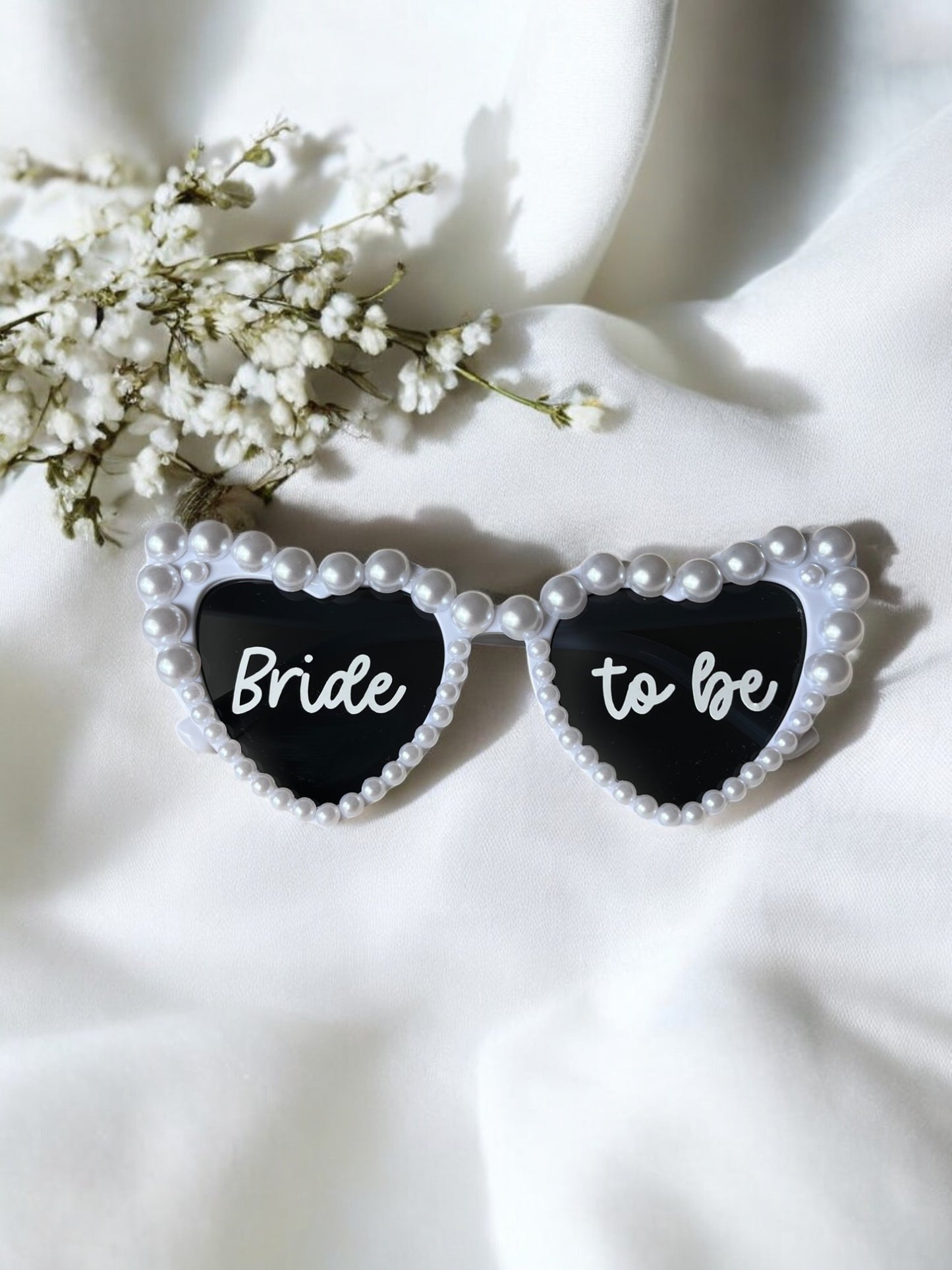Stickers lunettes coeur | Bride to be