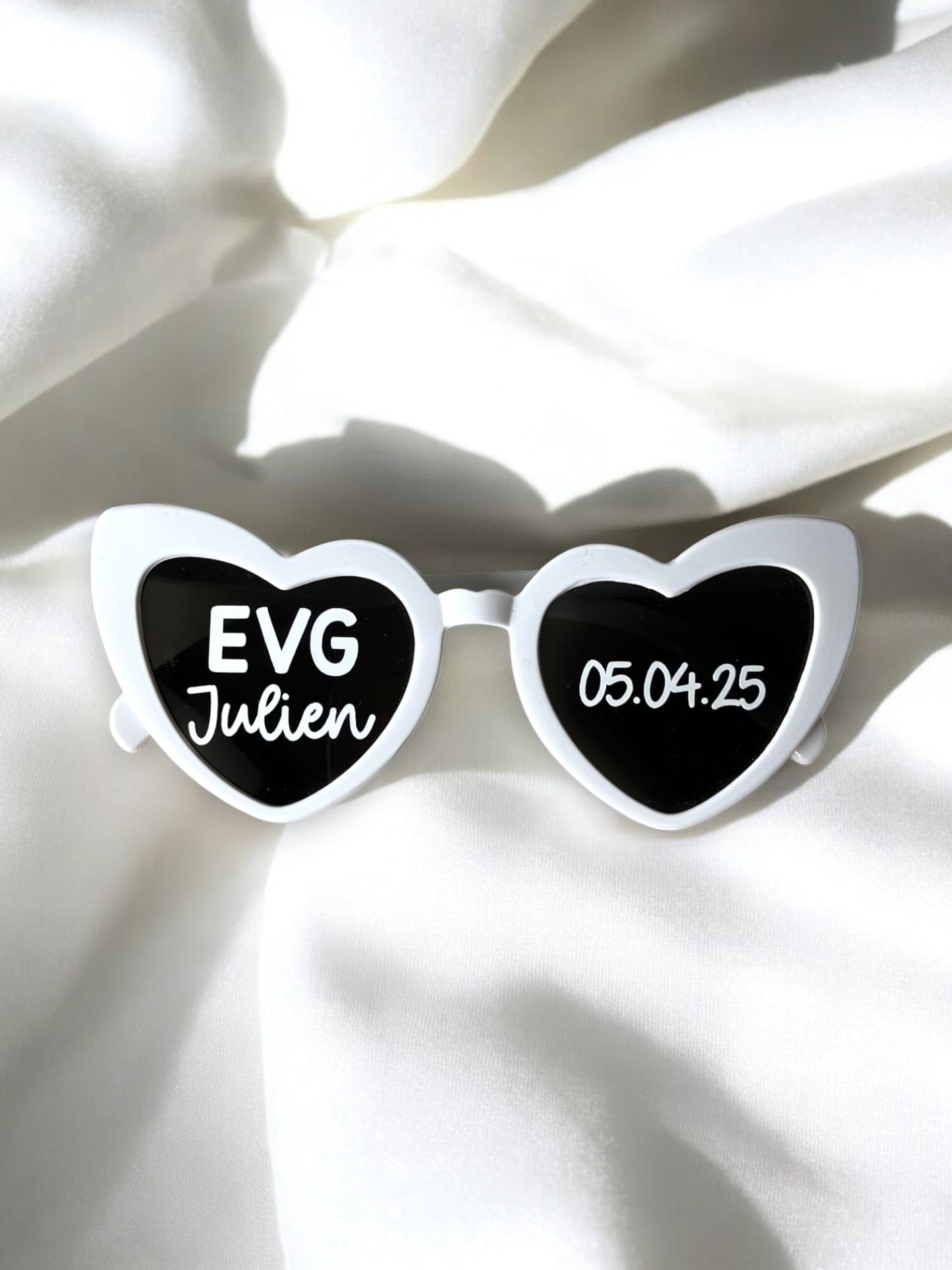 Stickers lunettes coeur pour EVG