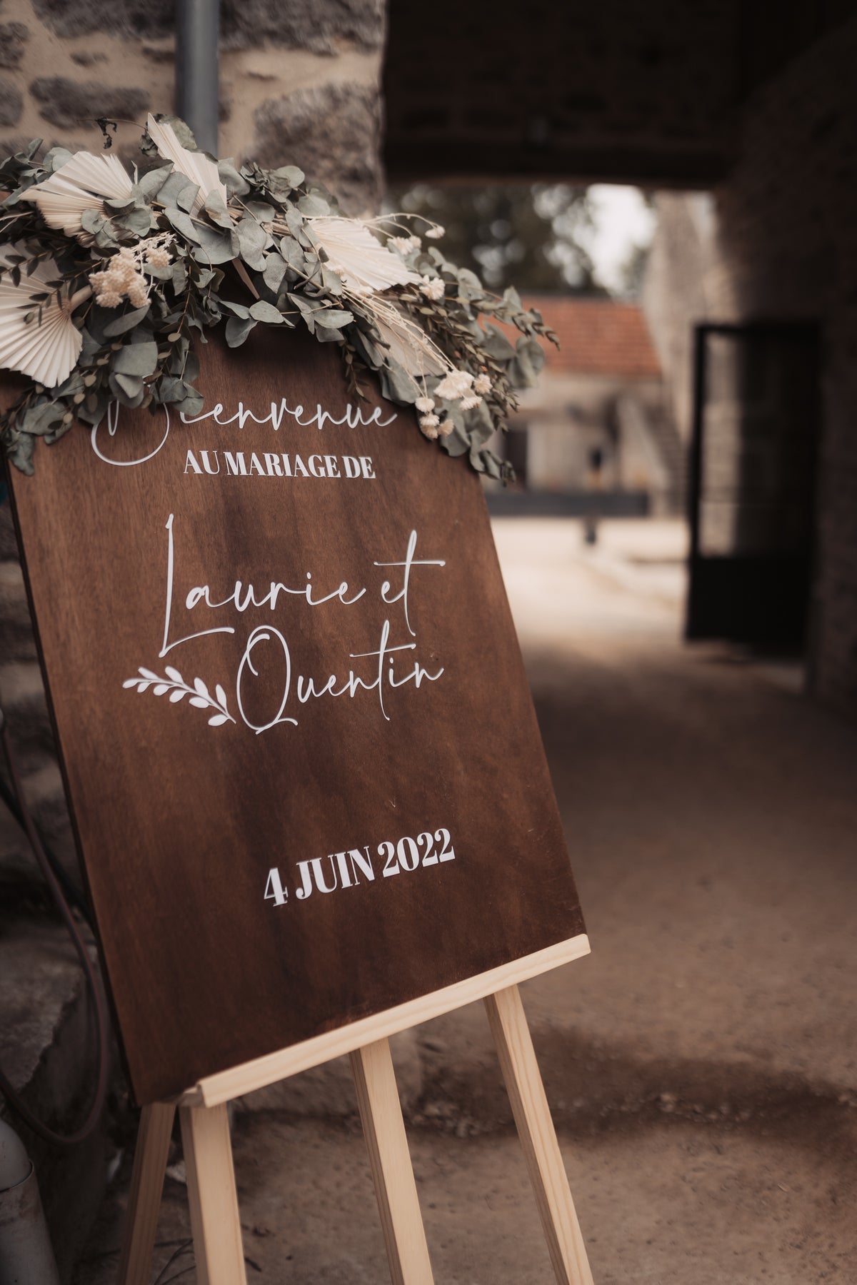 Panneau de bienvenue mariage | Atelier Miamor