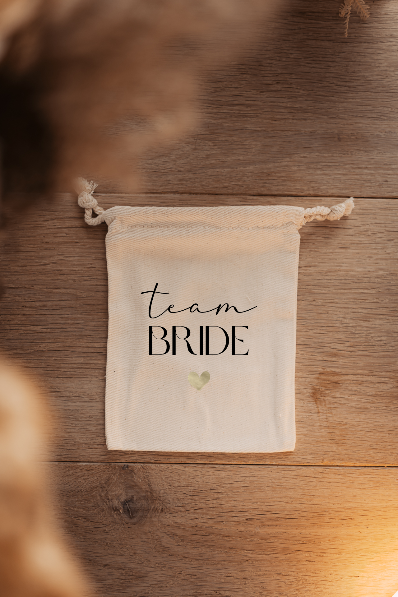 Sac pochon - Team Bride