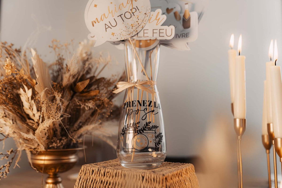 Contenant pour accessoires photobooth - Atelier Miamor