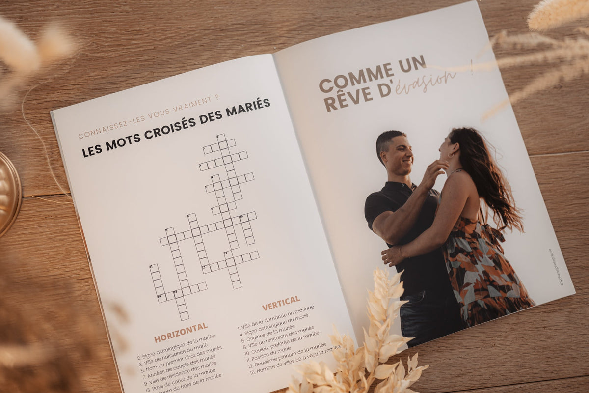 Journal des mariés - Atelier Miamor
