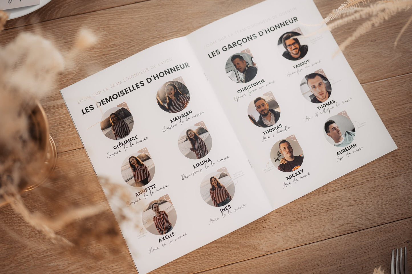 Journal des mariés - Atelier Miamor