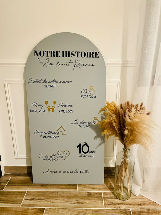 Pack stickers "Notre histoire" - Atelier Miamor