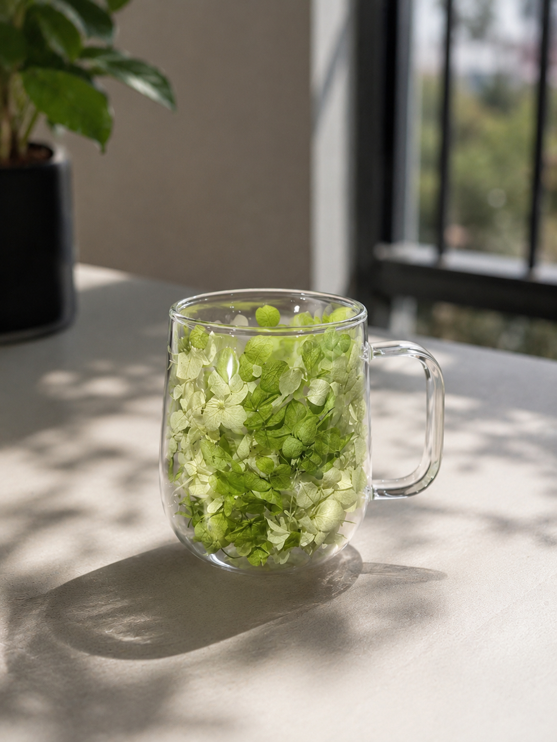 Tasse fleurie - Personnalisation au choix