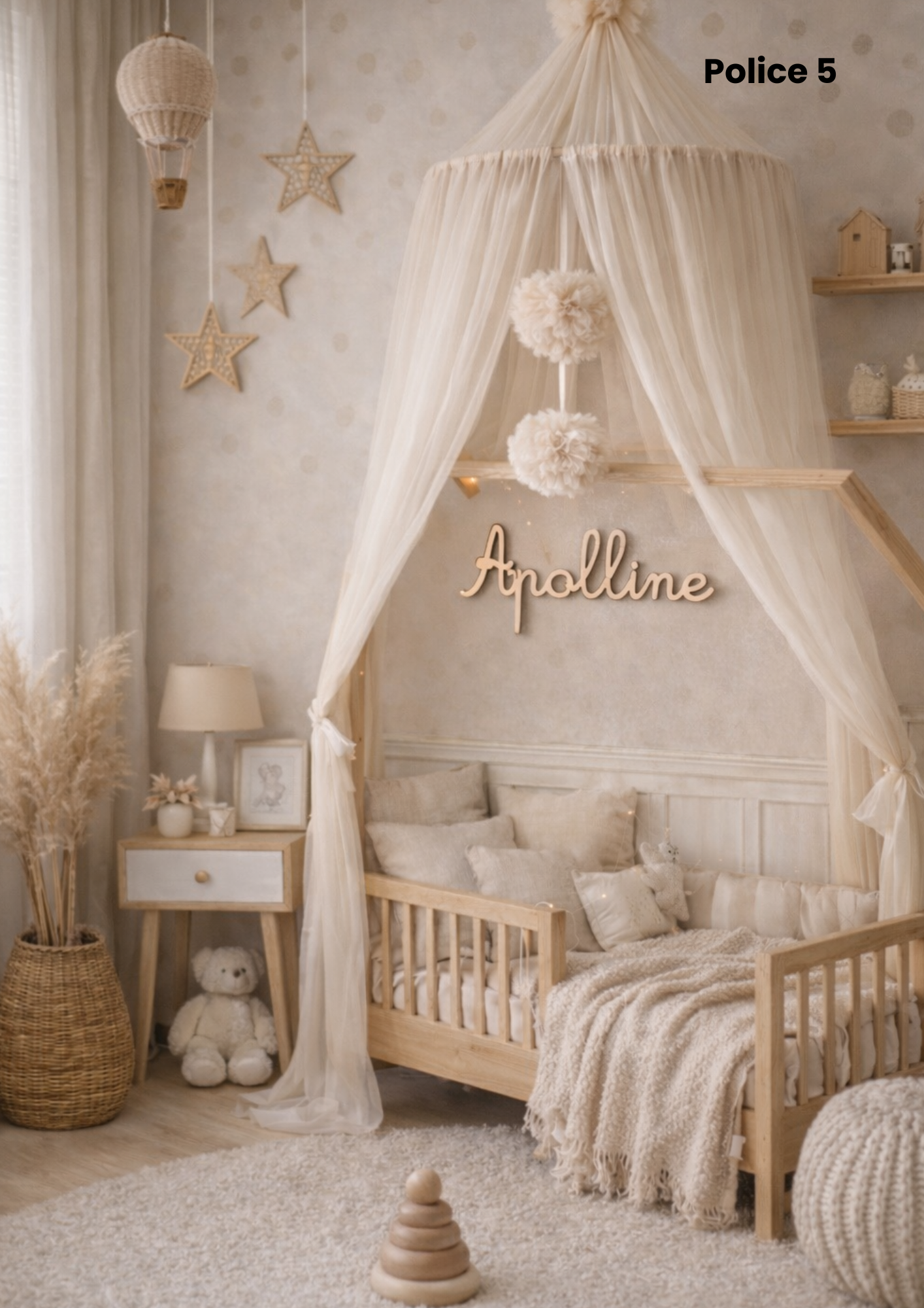 Prénom en bois à personnaliser - Décoration murale