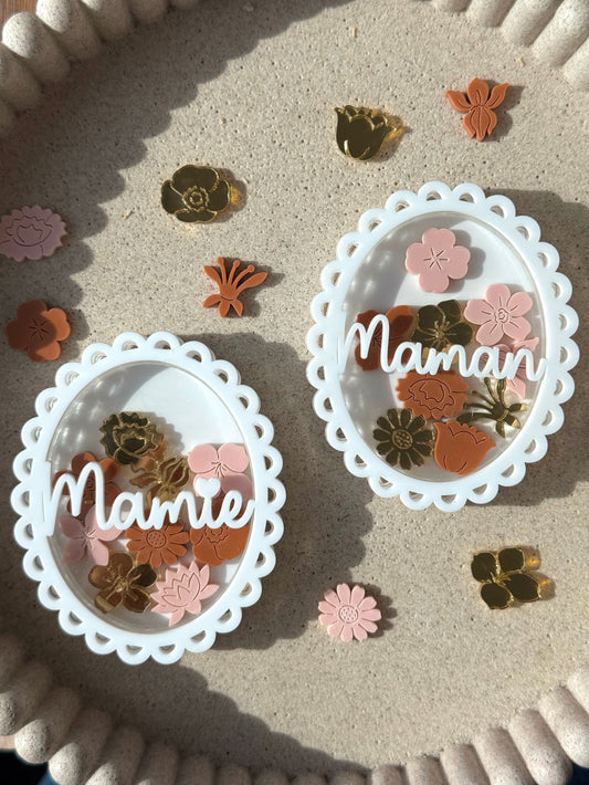 Magnet shaker fleuri personnalisé