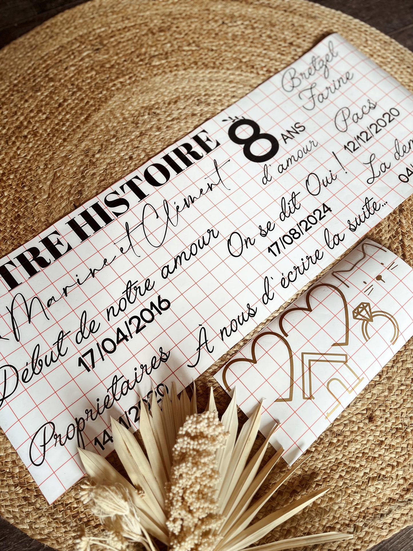 Pack stickers "Notre histoire"